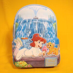 Loungefly Disney Oliver and Company Oliver and Jenny Ice Cream Mini Backpack NEW